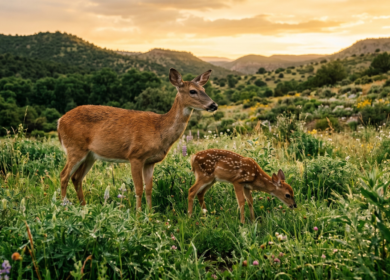 venado cola blanca en época de lluvias