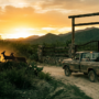 cazadores en el rancho
